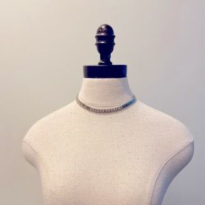 Two Tone Choker Necklace